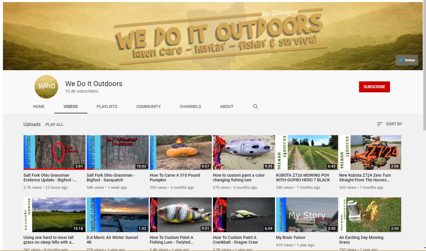 Salt Fork Ohio Grassman Hoax YouTube Channel